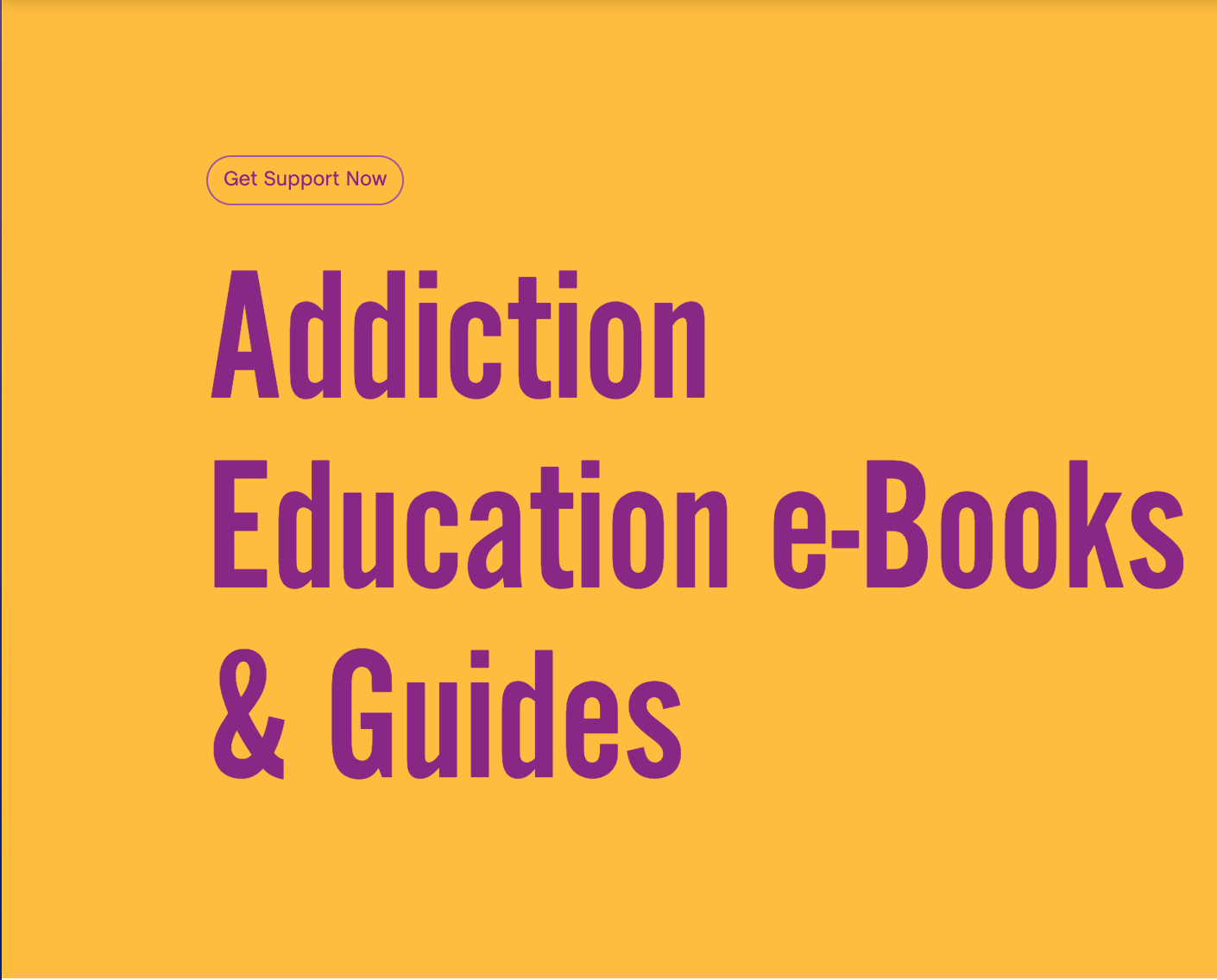 Addiction Education e-Books & Guides cover